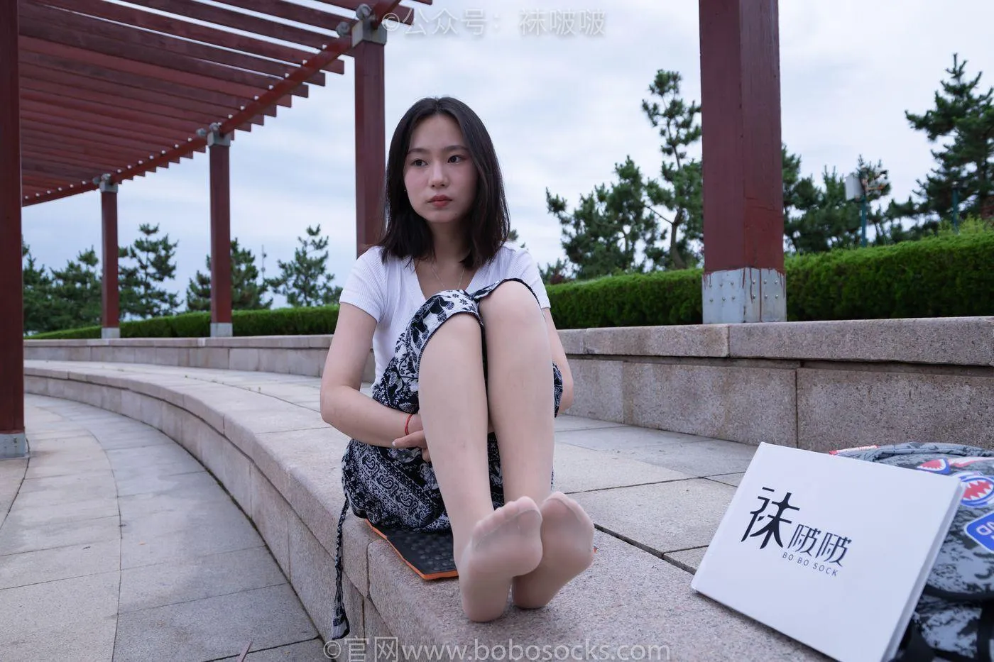 [BoBoSocks袜啵啵]NO.014 思思-华伦天奴高跟鞋、肉丝 [140P]插图3